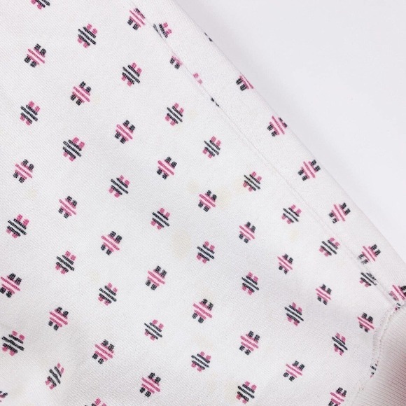 Vintage 90s Andrew St John Quarter Zip Collared 3/4 Sleeve Shirt Size Medium - Picture 12 of 13